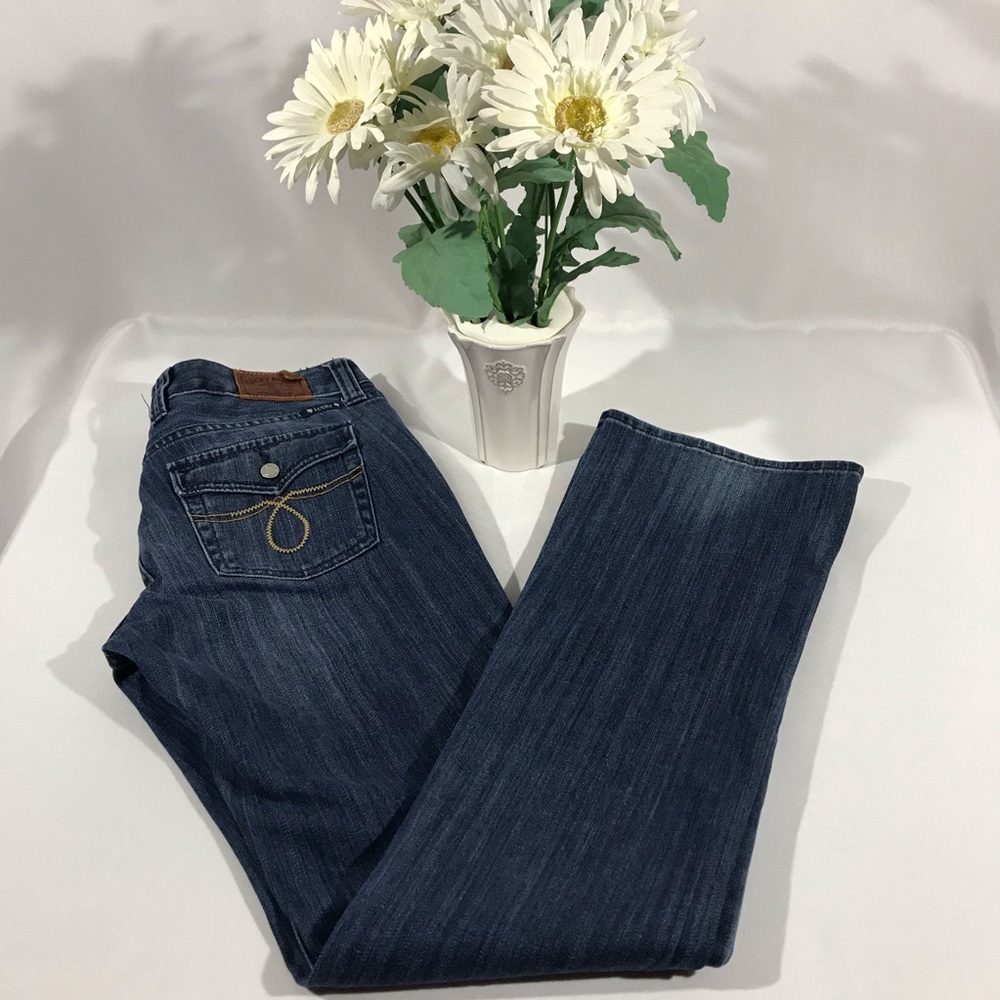 Lucky Brand Lola Bootcut Jeans Med Dark Wash 6/28
